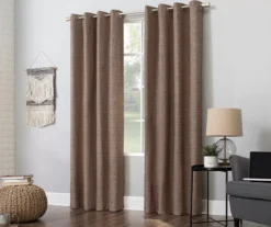 Wilbon Russet Linen Blackout Curtain Panel, (96") 13 Wilbon Russet Linen Blackout Curtain Panel, (96") -Cuisinart Store 810518493 4