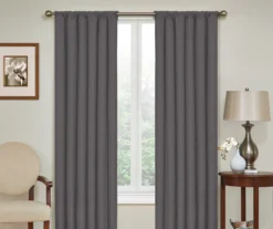 Eclipse Kendall Blackout Rod Pocket Curtain Panel 36 Eclipse Kendall Blackout Rod Pocket Curtain Panel -Cuisinart Store 810519459 810519458 810519453 810519453 1