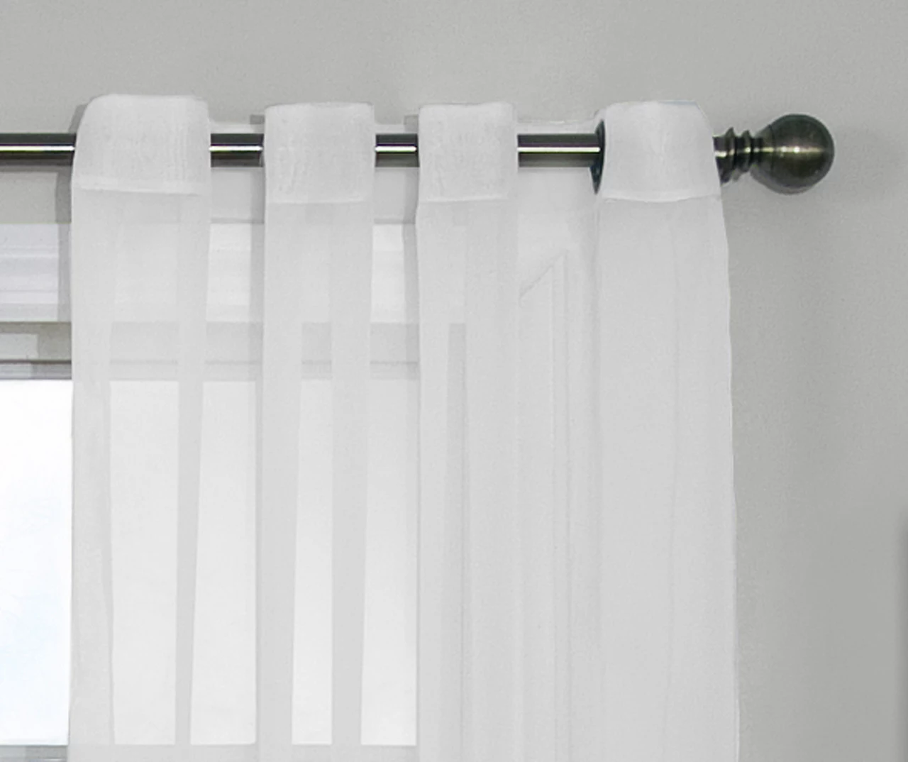 Arm & Hammer Curtain Fresh Sheer Grommet Curtain Panel 5 Arm & Hammer Curtain Fresh Sheer Grommet Curtain Panel - Image 5