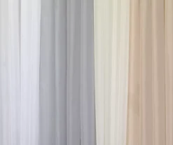 Curtain Fresh Ivory Sheer Grommet Curtain Panel, (63") 5 Curtain Fresh Ivory Sheer Grommet Curtain Panel, (63") -Cuisinart Store 810519509 810519503 810519547 810519500 810519508 810519493 810519545 1