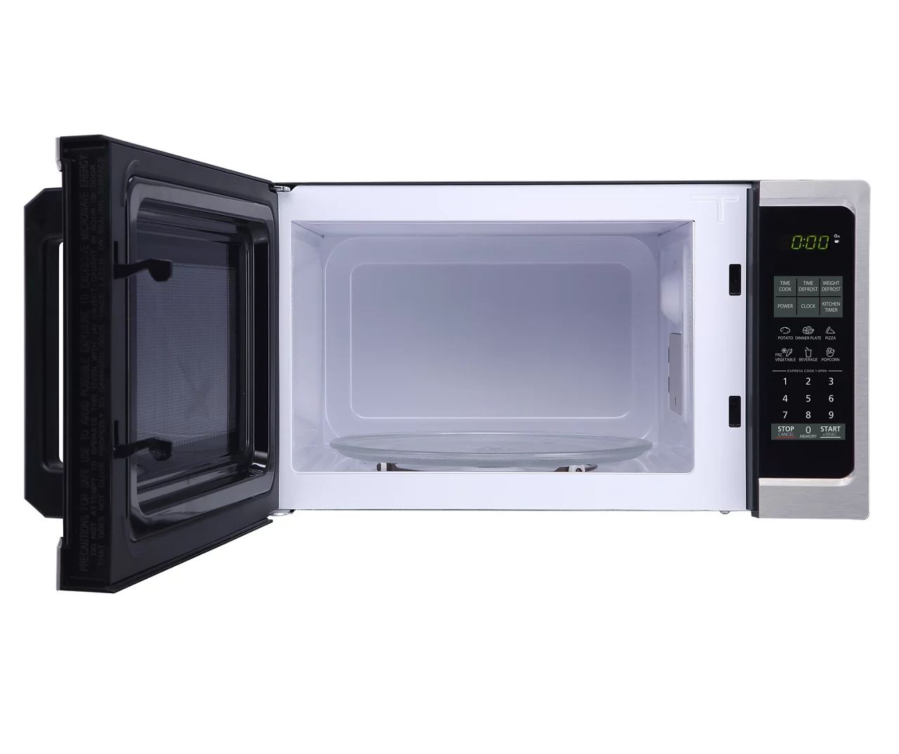 Black & Decker 0.9 Cu. Ft. Professional Countertop 900W Stainless Steel Microwave Oven 4 Black & Decker 0.9 Cu. Ft. Professional Countertop 900W Stainless Steel Microwave Oven - Image 4
