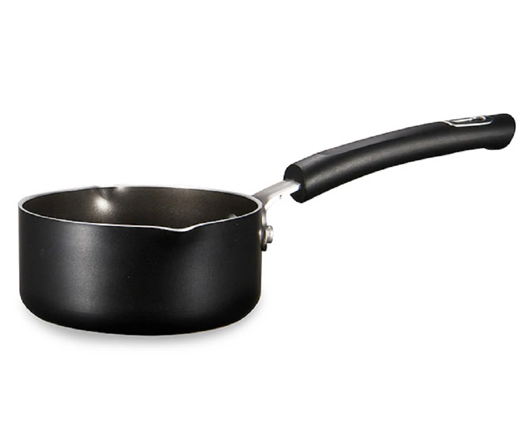 Black Non-Stick 1-Quart Rivet Handle Saucepan 1 Black Non-Stick 1-Quart Rivet Handle Saucepan