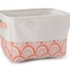 Rainbow Canvas Storage Bin