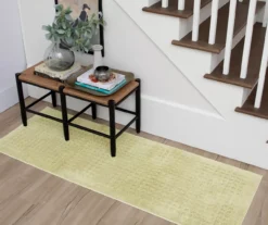 Vista Sage Embossed Grid Bath Rug, (2' 2" X 6') -Cuisinart Store 810521456 6