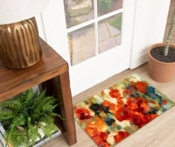 Colorful Garden Accent Rug, (20" X 34") -Cuisinart Store 810521572 1