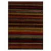 Boho Stripe Area Rug, (6' X 9')