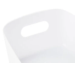 White Plastic Storage Bins, 3-Pack 5 White Plastic Storage Bins, 3-Pack -Cuisinart Store 810522389 2