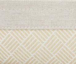 Beige Weave Canvas Storage Bins, 2-Pack 5 Beige Weave Canvas Storage Bins, 2-Pack -Cuisinart Store 810522887 2