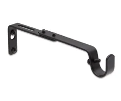 Legacy Black Adjustable Curtain Rod Brackets, 2-Pack 10 Legacy Black Adjustable Curtain Rod Brackets, 2-Pack -Cuisinart Store 810524279 3
