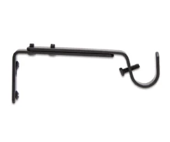 Legacy Black Adjustable Curtain Rod Brackets, 2-Pack 11 Legacy Black Adjustable Curtain Rod Brackets, 2-Pack -Cuisinart Store 810524279 4