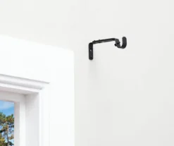 Legacy Black Adjustable Curtain Rod Brackets, 2-Pack 13 Legacy Black Adjustable Curtain Rod Brackets, 2-Pack -Cuisinart Store 810524279 6