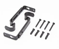 Legacy Black Adjustable Curtain Rod Brackets, 2-Pack 15 Legacy Black Adjustable Curtain Rod Brackets, 2-Pack -Cuisinart Store 810524279 8