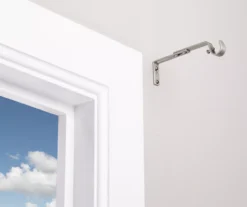 Legacy Satin Nickel Adjustable Curtain Rod Brackets, 2-Pack 8 Legacy Satin Nickel Adjustable Curtain Rod Brackets, 2-Pack -Cuisinart Store 810524280 4