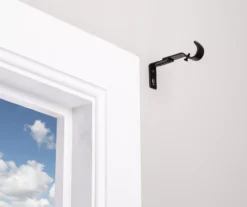 Legacy Brown-Black Adjustable Curtain Rod Brackets, 2-Pack -Cuisinart Store 810524291 6