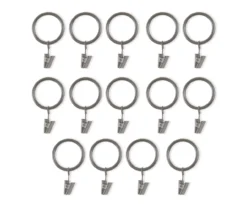 Legacy Antique Pewter Curtain Rod Clip Rings, 14-Pack -Cuisinart Store 810524292 3