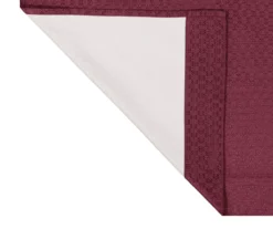 Eclipse Burgundy Canova Room Darkening Thermal Valance -Cuisinart Store 810525400 4