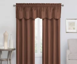 Eclipse Chocolate Canova Room Darkening Thermal Valance