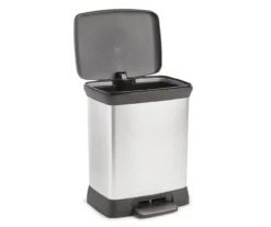 Curver Deco 30-Liter Step-On Wastebasket -Cuisinart Store 810525610 2