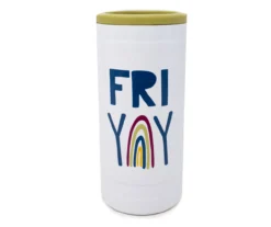 "Friyay" Stainless Steel 12 Oz. Can Cozy