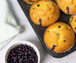 Black Speckled 12-Cup Muffin Pan 6 Black Speckled 12-Cup Muffin Pan -Cuisinart Store 810526199 3