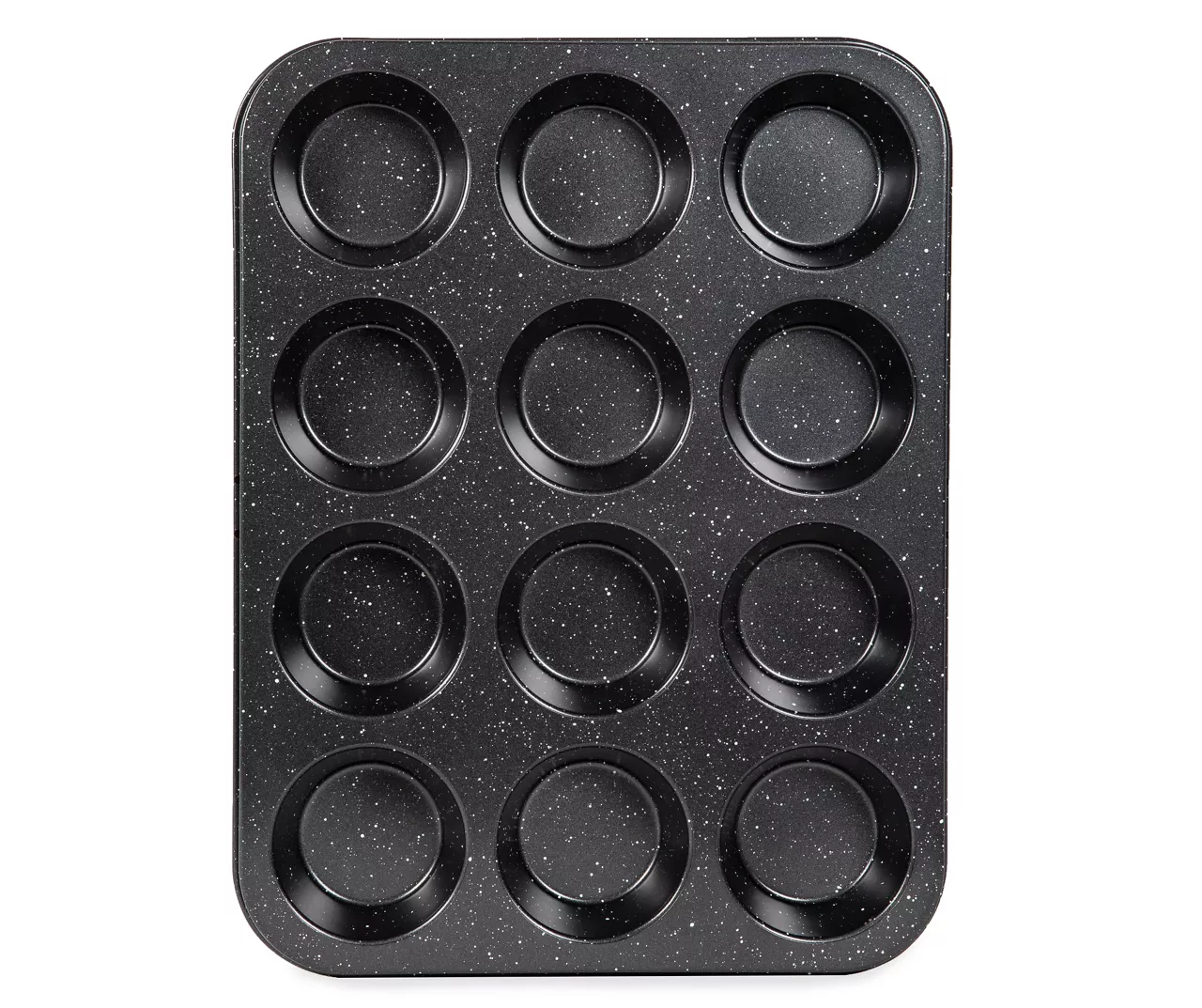 Black Speckled 12-Cup Muffin Pan 1 Black Speckled 12-Cup Muffin Pan