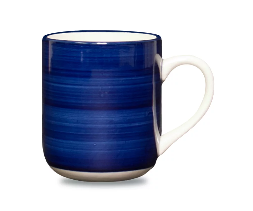 Evolution Hand Painted Navy 20-Piece Dinnerware Set 7 Evolution Hand Painted Navy 20-Piece Dinnerware Set - Image 7