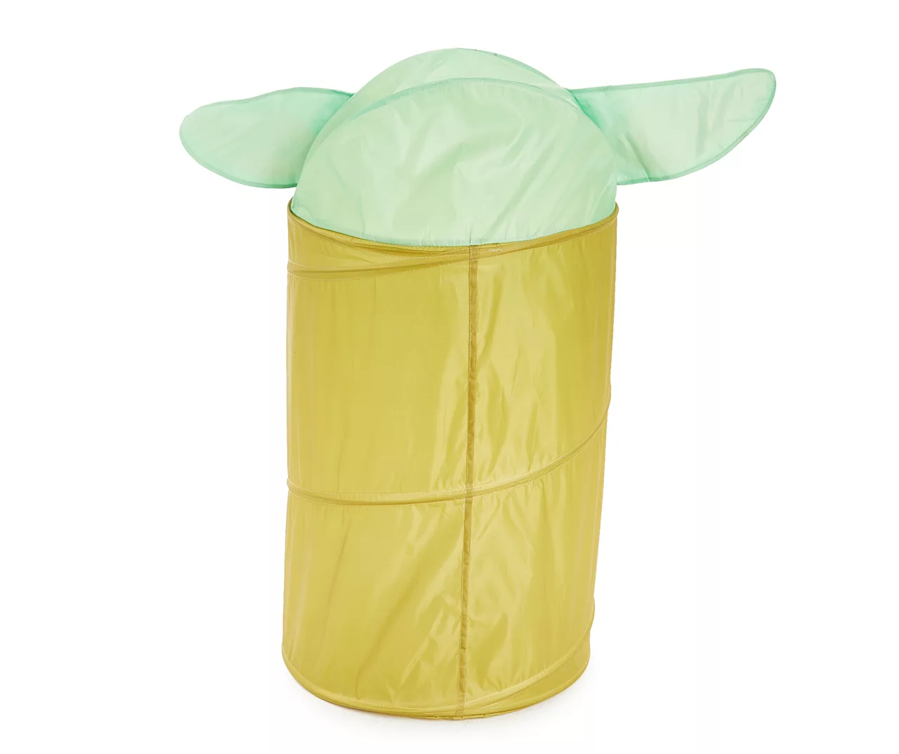 STAR WARS Green, Tan & Blue The Mandalorian Grogu Pop-Up Clothes Hamper 2 STAR WARS Green, Tan & Blue The Mandalorian Grogu Pop-Up Clothes Hamper - Image 2