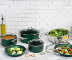 Granitestone Emerald 10-Piece Non-Stick Cookware Set 12 Granitestone Emerald 10-Piece Non-Stick Cookware Set -Cuisinart Store 810529543 2