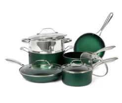 Granitestone Emerald 10-Piece Non-Stick Cookware Set