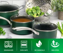 Granitestone Emerald 10-Piece Non-Stick Cookware Set 15 Granitestone Emerald 10-Piece Non-Stick Cookware Set -Cuisinart Store 810529543 6