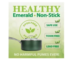 Granitestone Emerald 10-Piece Non-Stick Cookware Set 16 Granitestone Emerald 10-Piece Non-Stick Cookware Set -Cuisinart Store 810529543 7