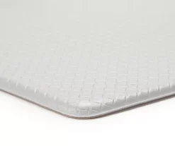 Gray Basketweave-Texture PVC Comfort Mat -Cuisinart Store 810532474 1