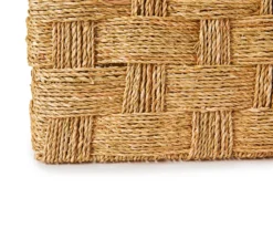 Natural Brown Seagrass Woven Storage Bin, (14.5") -Cuisinart Store 810533793 2