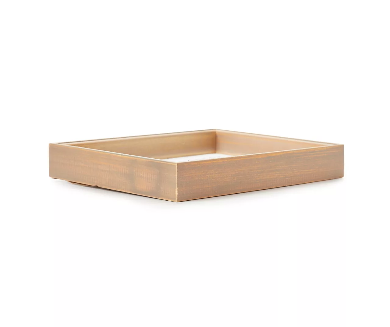 "Always Be Honest" White Framed Plaque With Wood Beads Accent 2 "Always Be Honest" White Framed Plaque With Wood Beads Accent - Image 2