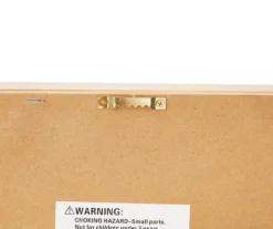 "Always Be Honest" White Framed Plaque With Wood Beads Accent 7 "Always Be Honest" White Framed Plaque With Wood Beads Accent -Cuisinart Store 810534096 810534097 3