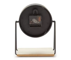 Black Round Elevated Tabletop Clock 7 Black Round Elevated Tabletop Clock -Cuisinart Store 810534570 3