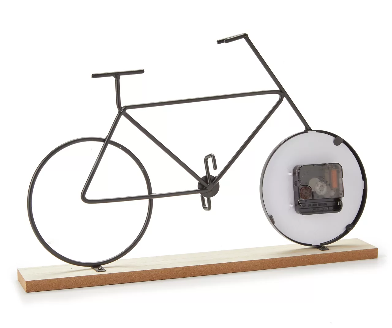 Black Bicycle Tabletop Clock 2 Black Bicycle Tabletop Clock - Image 2