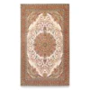 My Magic Carpet Zahara Amber Washable Area Rug