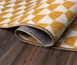 My Magic Carpet Yanis Gold Washable Area Rug -Cuisinart Store 810537682 5 1