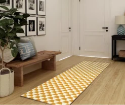 My Magic Carpet Yanis Gold Washable Area Rug -Cuisinart Store 810537683 3