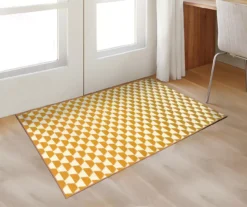 My Magic Carpet Yanis Gold Washable Area Rug -Cuisinart Store 810537684 2