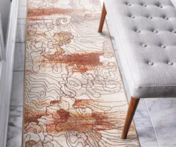 My Magic Carpet Vienna Abstract Washable Area Rug -Cuisinart Store 810537695 2 1