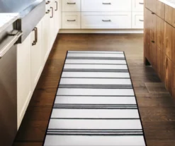 My Magic Carpet Stripe Washable Area Rug -Cuisinart Store 810537710 2 1