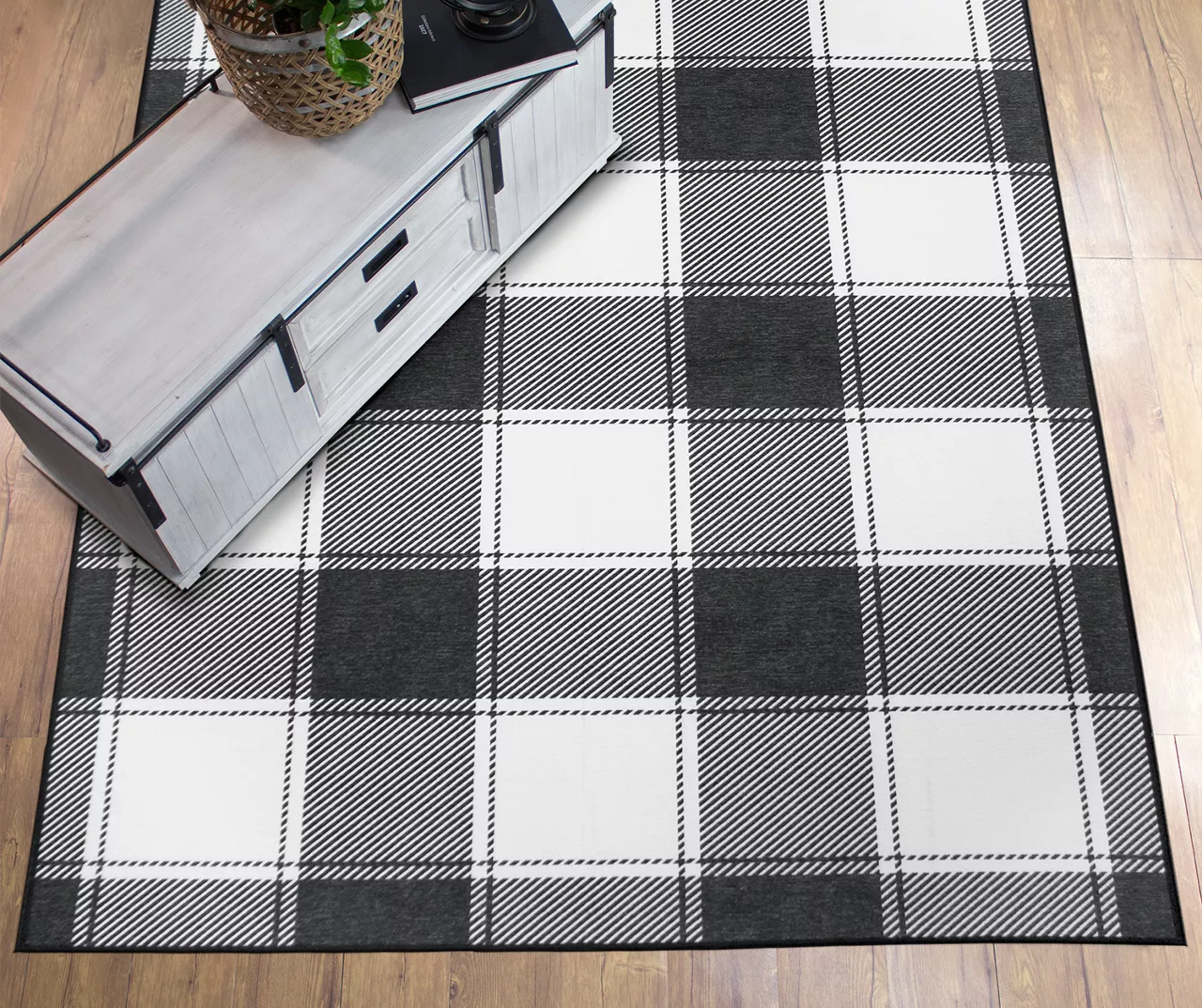 My Magic Carpet Buffalo Plaid Washable Area Rug 20 My Magic Carpet Buffalo Plaid Washable Area Rug - Image 20