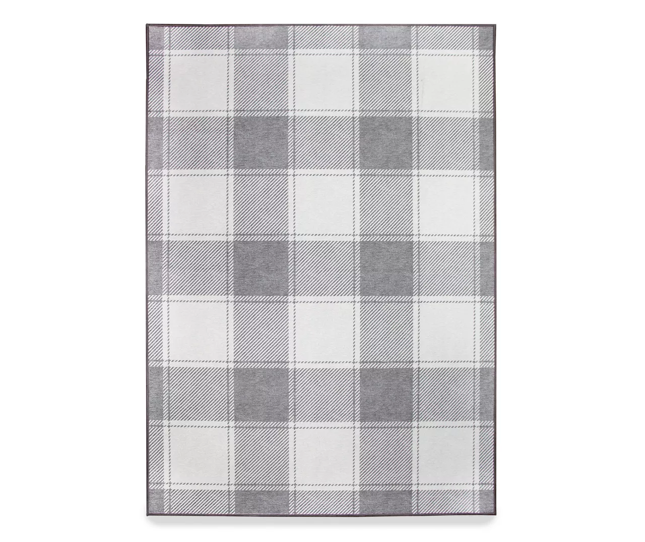 My Magic Carpet Buffalo Plaid Washable Area Rug 6 My Magic Carpet Buffalo Plaid Washable Area Rug - Image 6