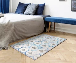 My Magic Carpet Leilani Damask Washable Area Rug 31 My Magic Carpet Leilani Damask Washable Area Rug -Cuisinart Store 810537741 2