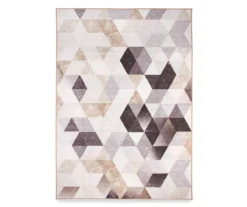 My Magic Carpet Lattice Geometric Neutral Washable Area Rug 22 My Magic Carpet Lattice Geometric Neutral Washable Area Rug -Cuisinart Store 810537742 1