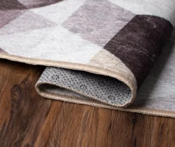 My Magic Carpet Lattice Geometric Neutral Washable Area Rug 32 My Magic Carpet Lattice Geometric Neutral Washable Area Rug -Cuisinart Store 810537743 4