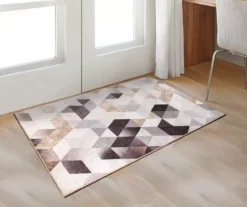 My Magic Carpet Lattice Geometric Neutral Washable Area Rug 23 My Magic Carpet Lattice Geometric Neutral Washable Area Rug -Cuisinart Store 810537744 2