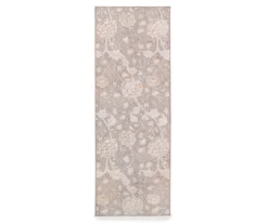 My Magic Carpet Kalini Floral Washable Runner, (2'6" X 7')